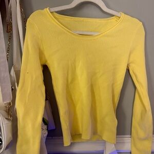 NWT Yellow Long Sleeve